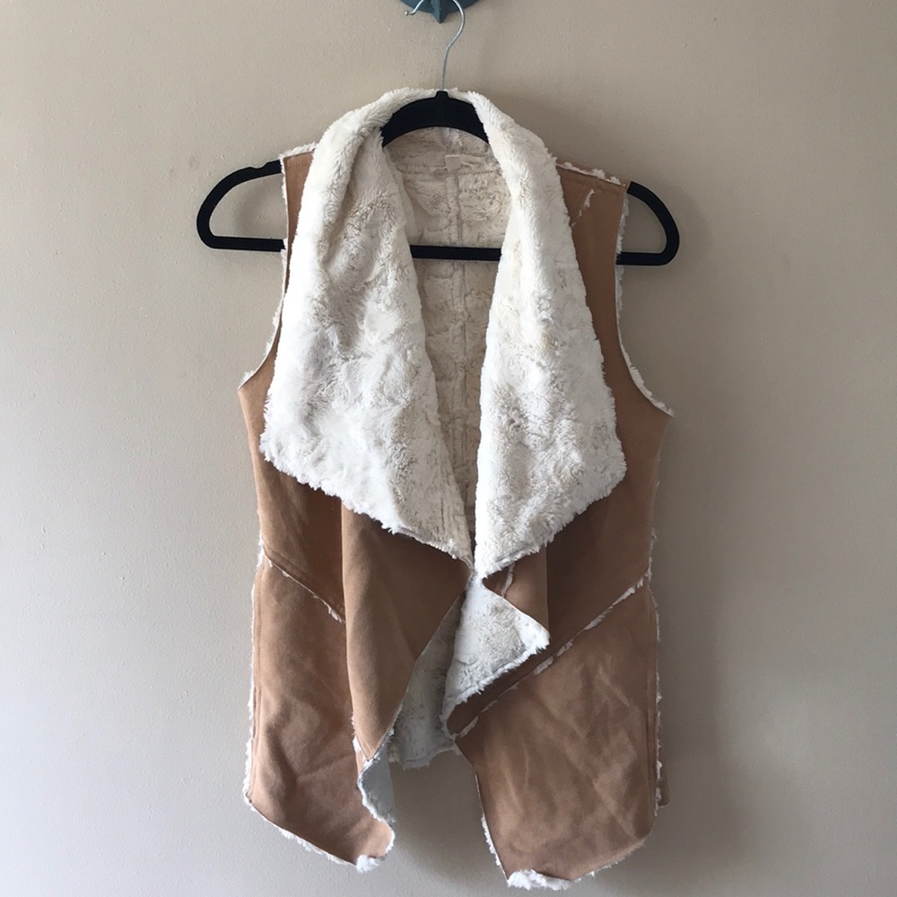 Fuzzy vest